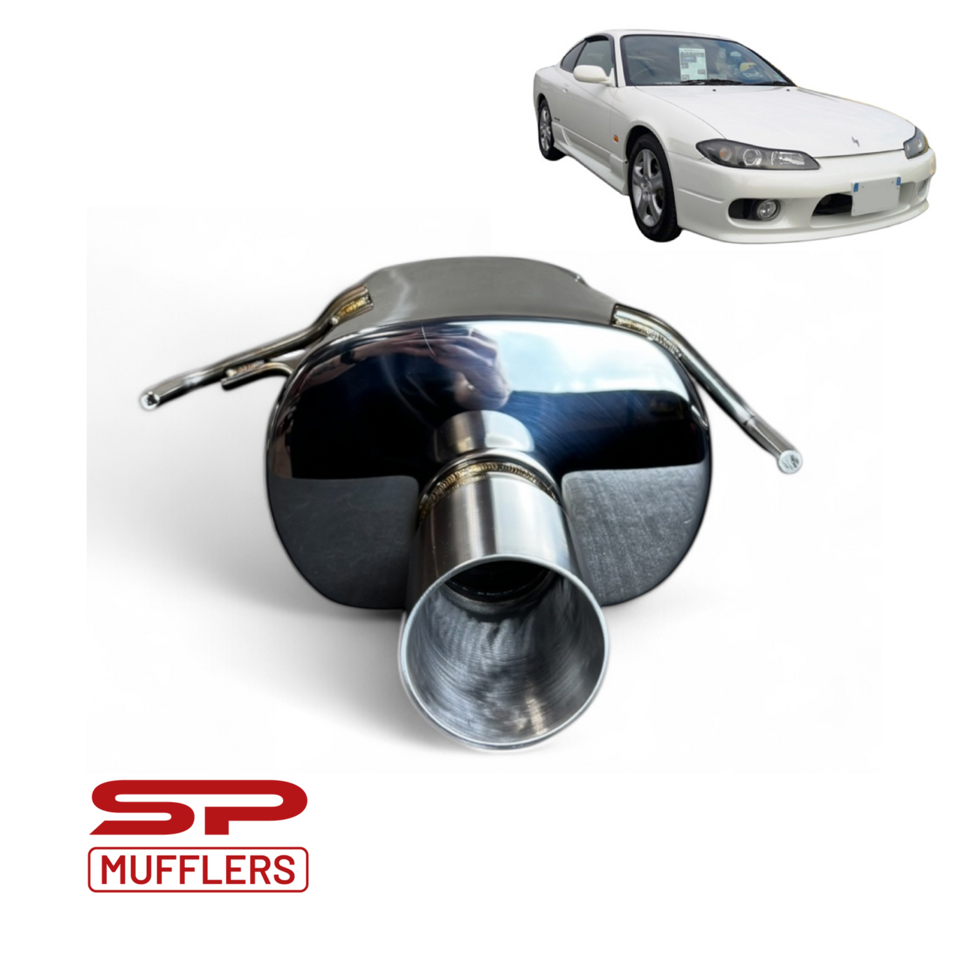 Nissan S15 Silvia Hung Muffler