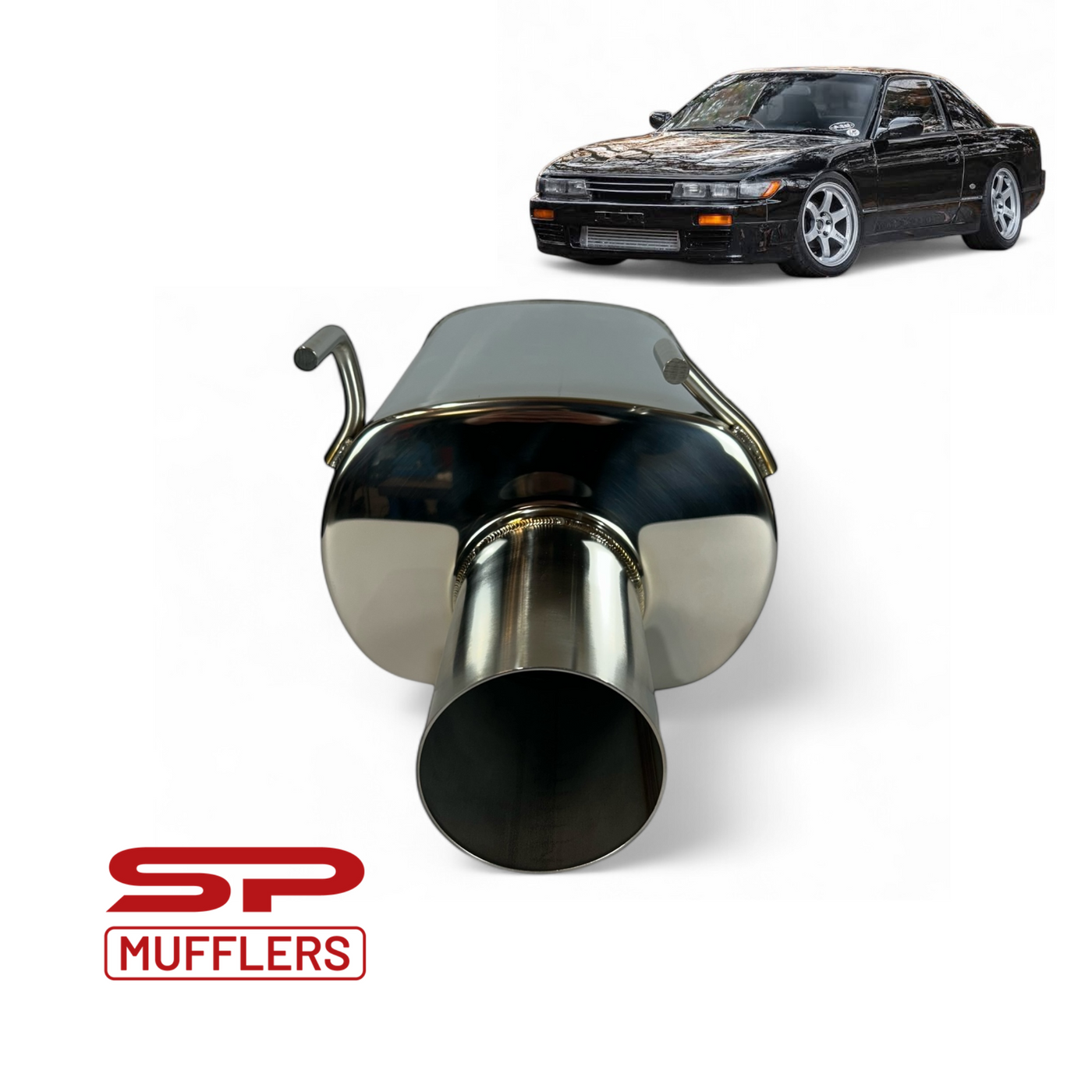 Nissan S13 Silvia Hung Muffler